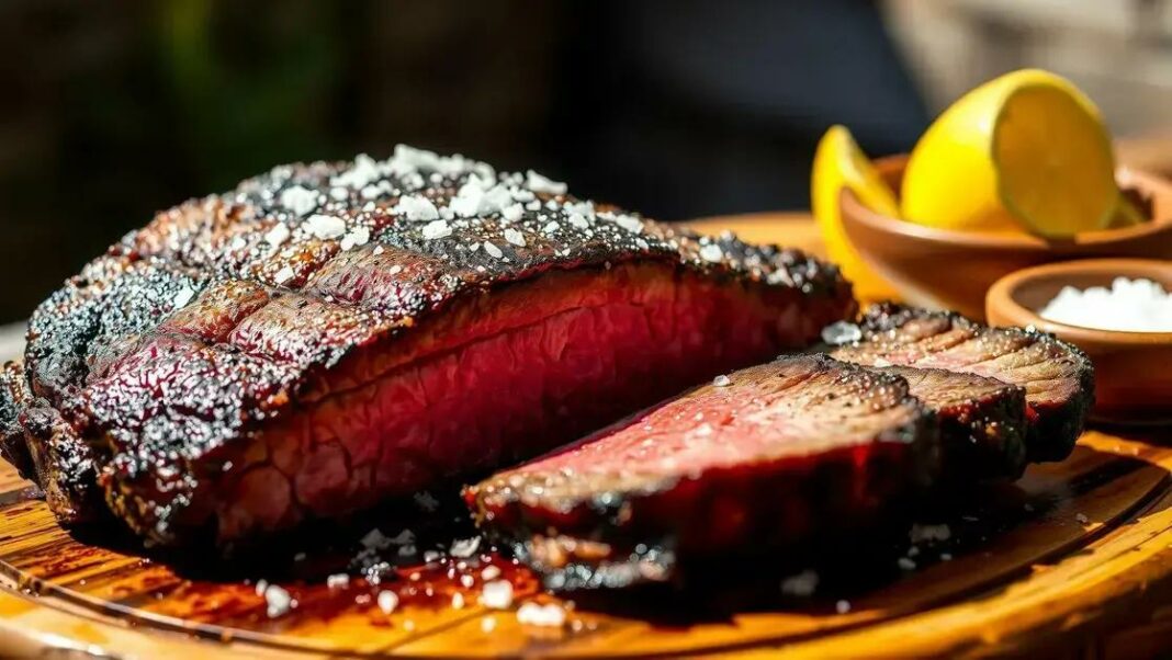 churrasco com sal de parrilha